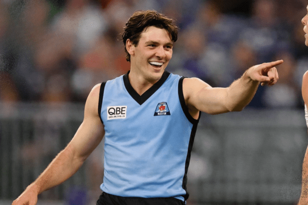 Errol Gulden of the Sydney Swans playing for NSW